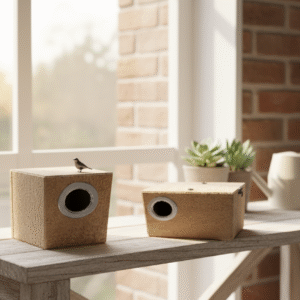 תא הטלה לציפורי אהבה ופישרים - בית גידול איכותי