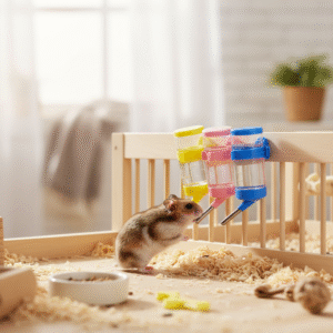 בקבוק מים למכרסמים