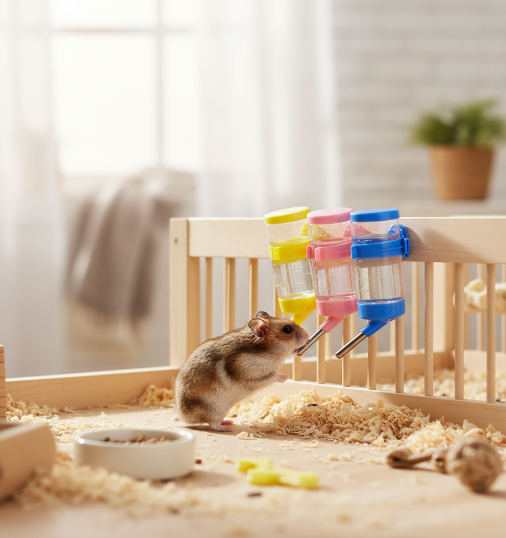 בקבוק מים למכרסמים