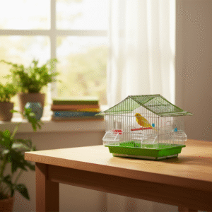 כלוב לציפור בנוני