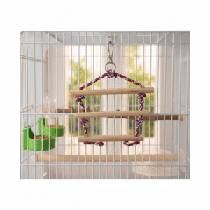 סולם 3 מדרגות לציפורים ותוכים