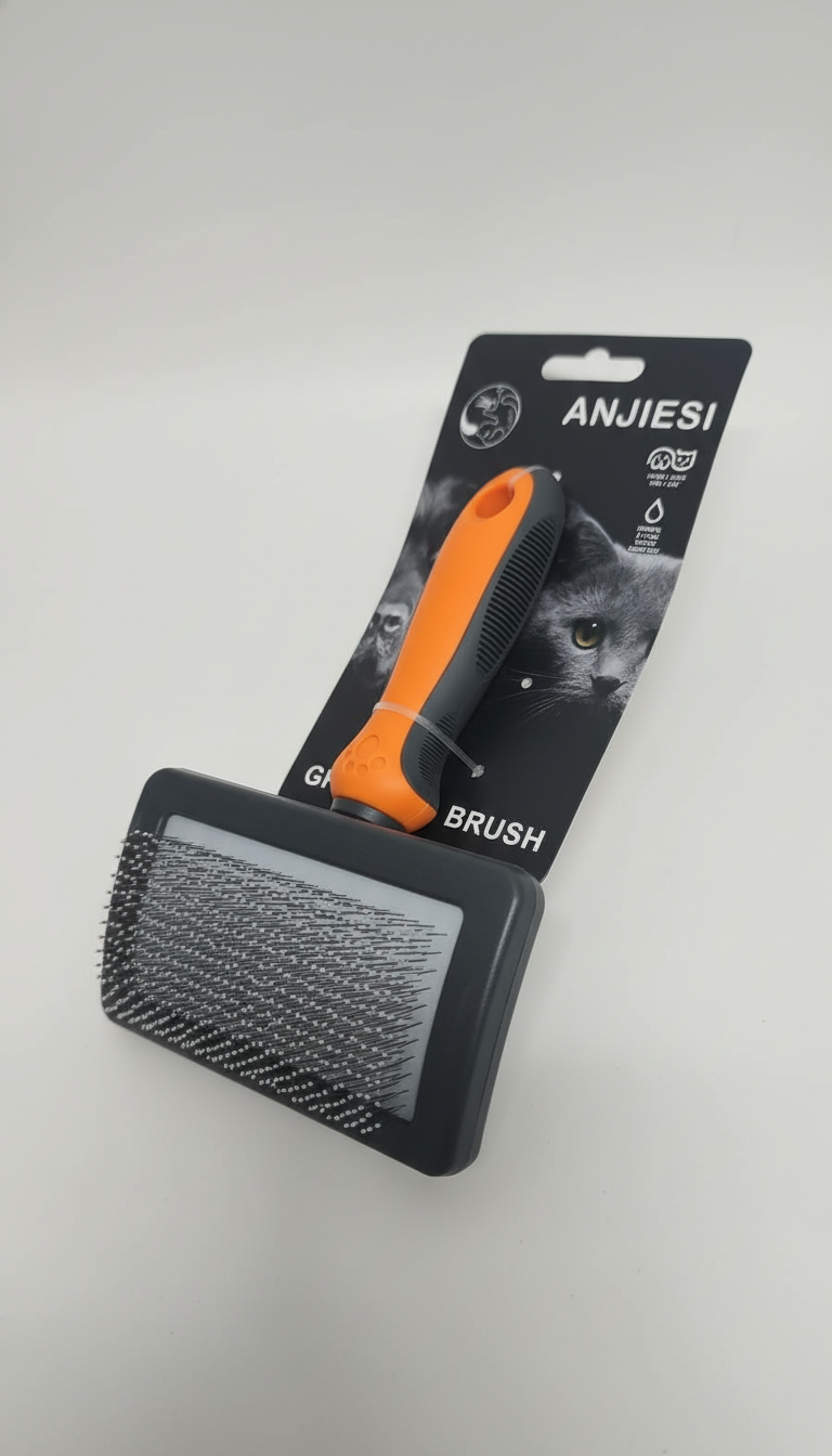 מברשת טיפוח ANJIESI לכלבים ולחתולים